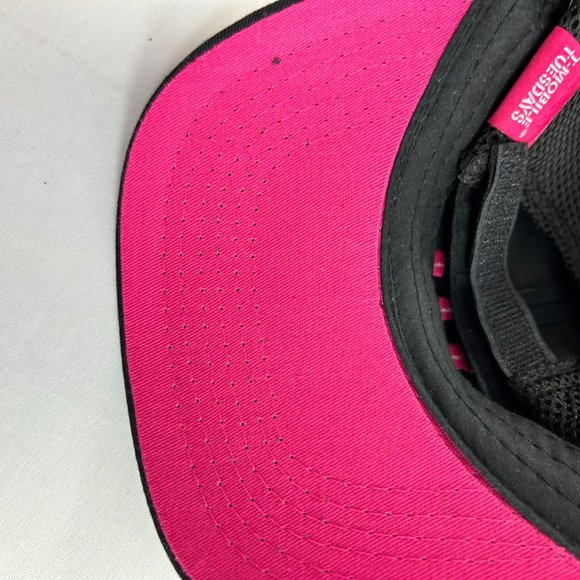 T Mobile Tuesdays Ball Cap Black Pink One Size Breathable Mesh Back Adjustable - Picture 10 of 11